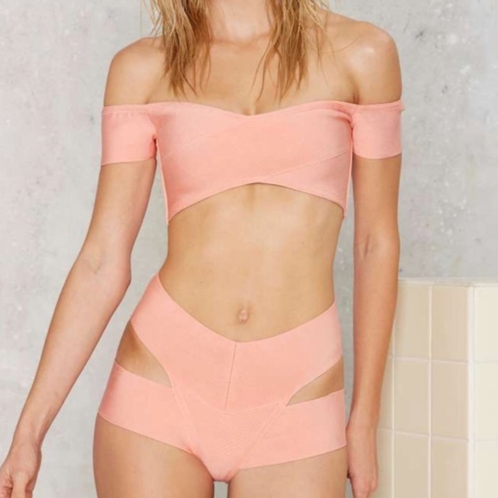 🆕 Nasty Gal bandage one piece swimsuit